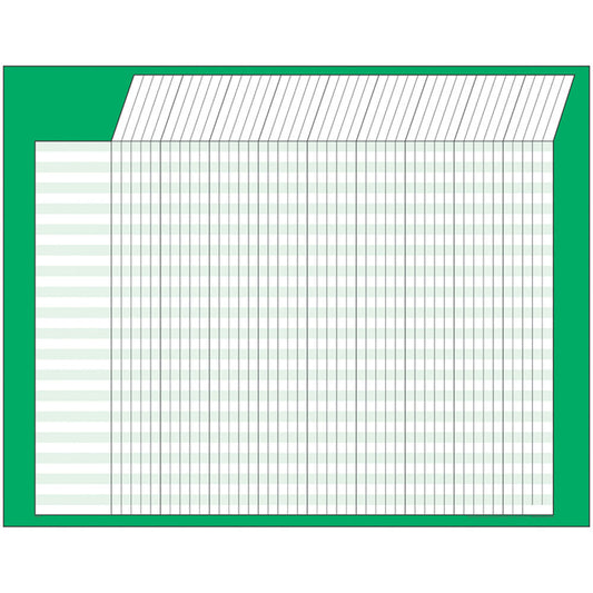 Green Horizontal Incentive Jumbo Chart [T73213]