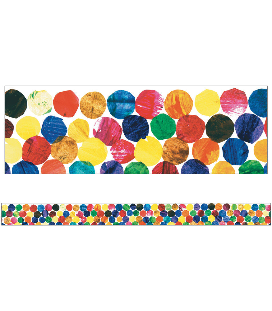Eric Carle The Very Hungry Caterpillar™ Dots Straight Borders [CD108063]