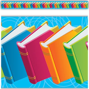 Books Straight Border Trim  [EP60618]