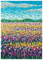 Wildflowers 6 Happy Birthday Greeting Card [2914BD]