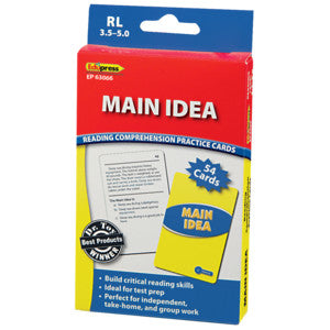 Main Idea Practice Cards Blue Level [TCR63066]