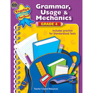 PMP: GRAMMAR USAGE AND MECHANICS GRADE 4 [TCR3347]