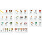 Traditional Manuscript Alphabet with Photographs Bulletin Board Set
