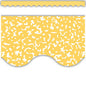Composition Yellow Scalloped Border Trim [TCR9315]