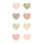 Terrazzo Tones Hearts Mini Stickers [TCR7229]