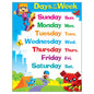 Days of the Week BlockStars Learning Chart 17x22 [T38375]