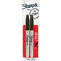 Sharpie Fine Point Permanent Markers, Black, 2/Pack [SAN30162PP]