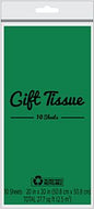 Gift Tissue Paper 10 Sheets Emerald Green [24370]