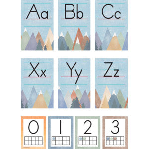 Moving Mountains Alphabet Bulletin Board [TCR9170]