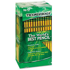 Dixon Ticonderoga #2 Pencil Dozen - 12 Packs [684756]
