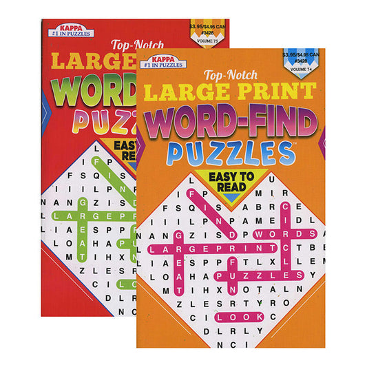 KAPPA Top Notch Word Finds - Digest Size [34280]