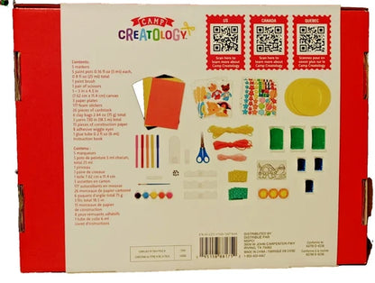 Camp Creatology - Hello Summer - Craft Activity Kit - Red-NEW