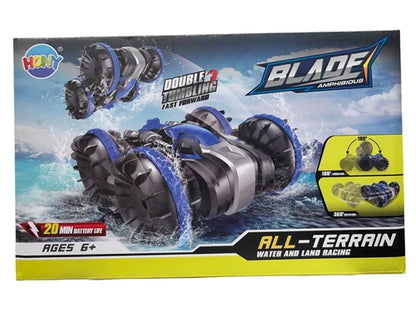 Hony Blade Amphibious Double Tumbling All Terrain Water & Land Racing NIB
