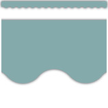 Calming Blue Scalloped Border Trim [TCR7128]