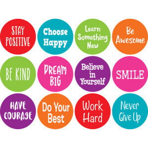 Spot On Carpet Markers Positive Sayings - 4" [TCR77006]