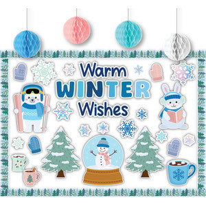 Warm Winter Wishes Create & Decorate Quick Kit [TCR9472]