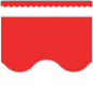 Red Scalloped Border Trim [TCR4174]