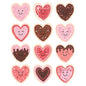 Frosted Heart Cookies Stickers [TCR6948]