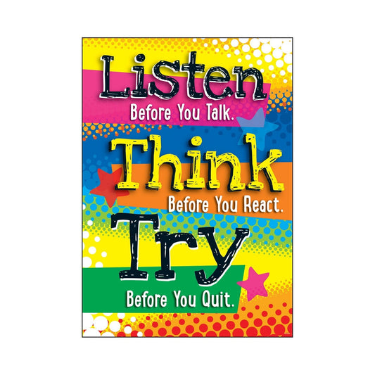 Listen Before You Talk...  ARGUS Poster [TA67058]