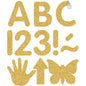 Gold Glitz 2" Classic Self-Adhesive Letters Uppercase [TCR9648]