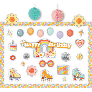 Roller Disco Birthday Create & Decorate Quick Kit [TCR9466]