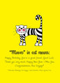 Meow Birthday Greeting Card [2336BD]