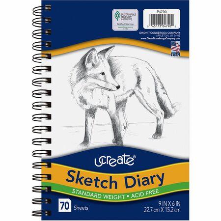 UCREATE® SKETCH DIARY 9x6 [P4790]