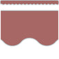 Deep Rose Scalloped Border Trim [TCR6684]