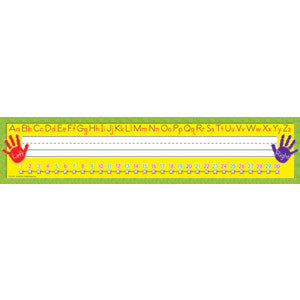 Right/Left Alphabet Super Jumbo Name Plates [TCR4303]