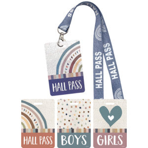 Everyone is Welcome Hall Pass Lanyards [TCR20323]