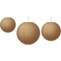 Hanging Paper Lanterns - Burlap [TCR77228]