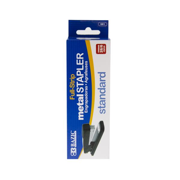 BAZIC Metal Full Strip Stapler [681]
