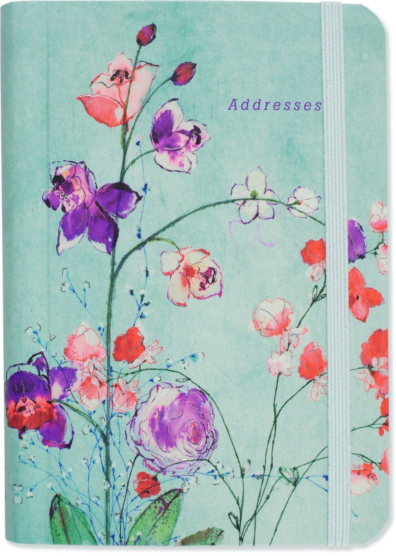 Fuchsia Blooms Address Book [PPP5618]