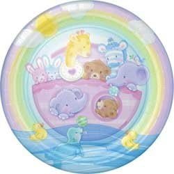Adorable Ark Baby Shower Plates [1DPL3569]