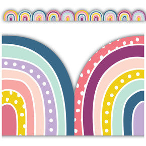 Oh Happy Day Rainbows Die-Cut Border Trim [TCR9092]