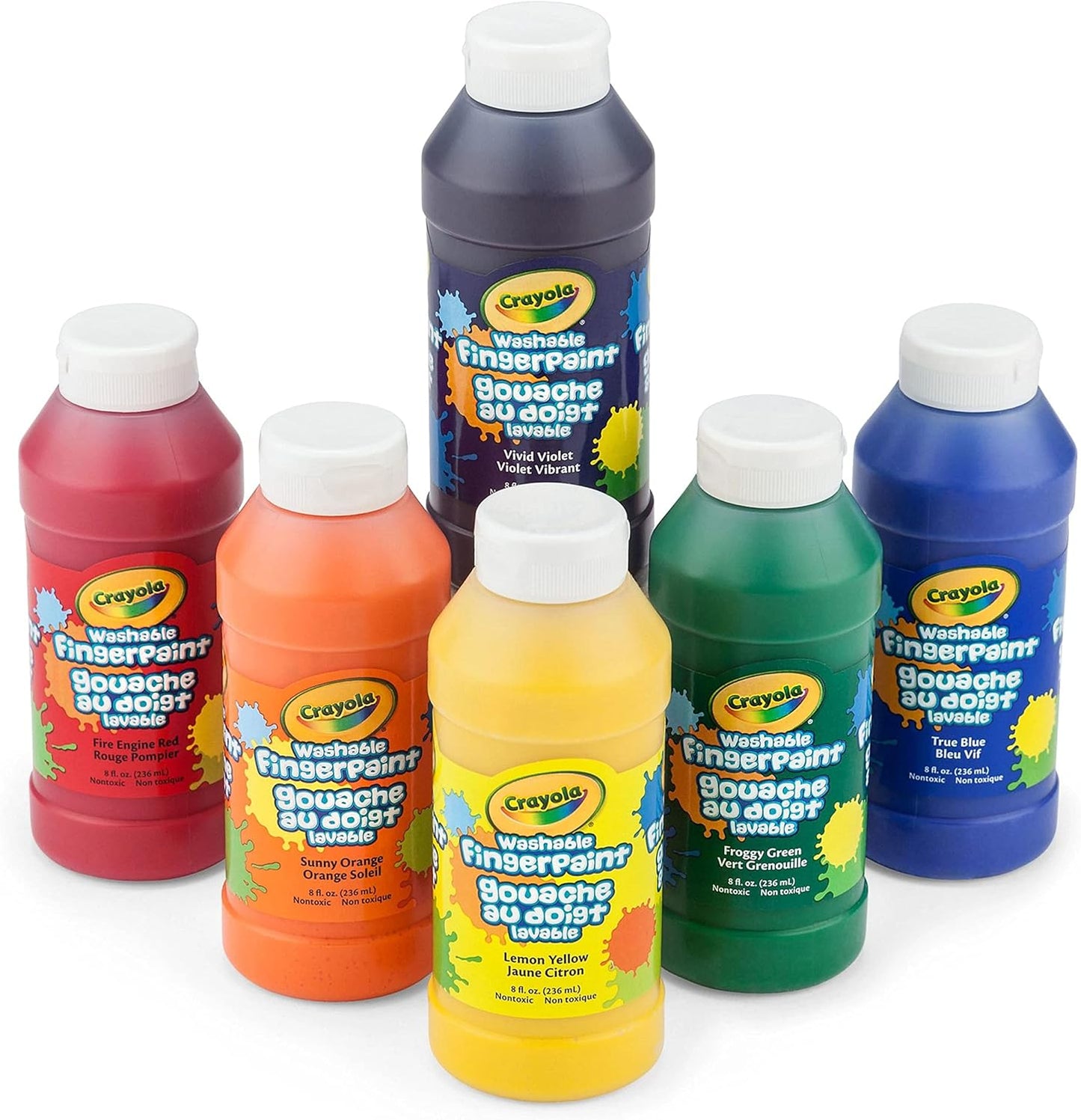 Crayola Washable Finger Paint Sunny Orange [55-1311-0-336]