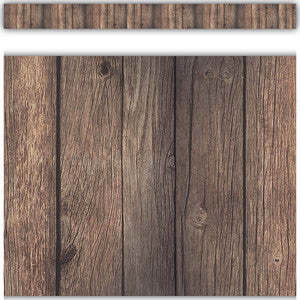 Dark Wood Straight Border Trim [TCR3459]