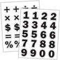 Black Numbers Stickers [TCR3558]