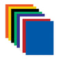 BAZIC Solid Color 2-Pockets Poly Portfolio [3158]