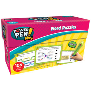 Power Pen Play: Word Puzzles Gr. 2-3 [TCR6725]