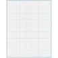 Graphing Grid Large Squares Write-On/Wipe-Off Chart 17x22 [TCR7116]