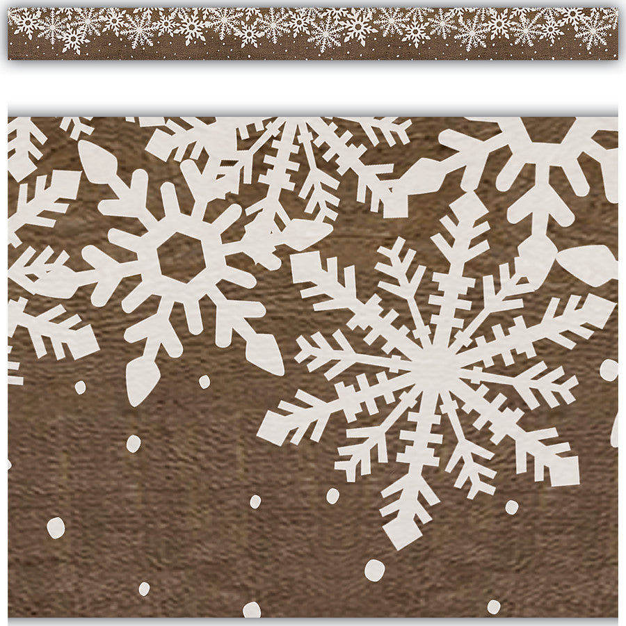 Home Sweet Classroom Winter Straight Border Trim [TCR8723]