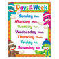 Days of the Week Sock Monkeys Learning Chart 17x22 [T38472]
