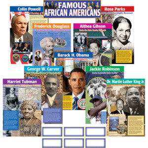 Famous African Americans Bulletin Board Display Set [TCR4752]