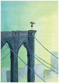 Brooklyn Bridge Birthday Greeting Card [2432BD]