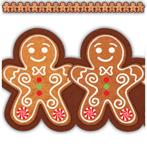 Gingerbread Cookies Die-Cut Border Trim [TCR6773]