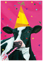 Cow Party Bithday Greeting Card [2646BD]
