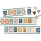 Everyone is Welcome Number Line (-20 to +120) Bulletin Board [TCR7164]