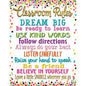 Confetti Classroom Rules Chart 17x22 [TCR7553]