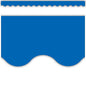 Blue Scalloped Border Trim [TCR4173]